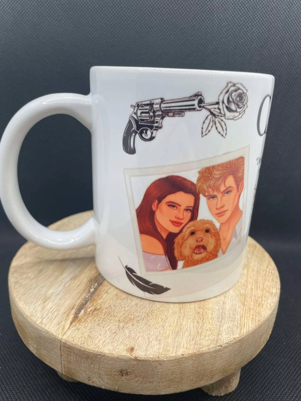 ☕ Mug en Céramique – Captive 🖤📖